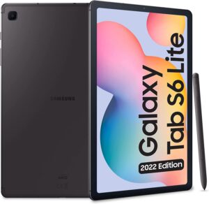 tablet per disegnare: Samsung Galaxy Tab S6 Lite (2022), S Pen, Tablet, 10.4 Pollici Touchscreen LCD TFT, Wi-Fi, RAM 4 GB, 64 GB espandibili, Batteria 7040 mAh, Tablet Android 12 Oxford Gray [Versione italiana] 2022