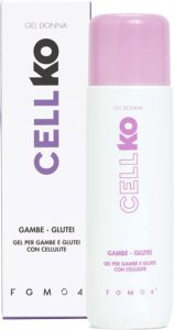 FGM04 Crema Anticellulite Cell KO – Gel donna specifico Gambe e Glutei – Flacone 200 ml 