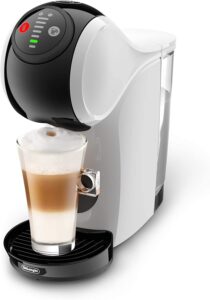 Nescafé Dolce Gusto De'Longhi GENIO S EDG225.A, Macchina per Caffè Espresso e Altre bevande in capsula, Bevande calde e fredde, Compatta, Spegnimento automatico