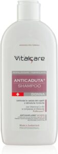 Vitalcare | Swiss - Shampoo Anticaduta Donna, Shampoo Rivitalizzante e Fortificante