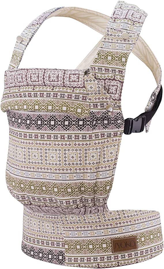 Marsupio Neonato 4-in-1 Ergonomico 3,5-15 Kg – Fronte, Schiena E Fronte Strada, Adatto Da 0 A 36 Mesi
