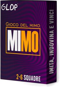 Glop Mimo - Giochi da Tavolo - Mettete alla Prova le Vostre Abilità di Mimo
