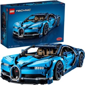 LEGO 42083 Technic Bugatti Chiron, Set di Costruzioni per Adulti con Modellino Auto Sportiva Fai da Te, Macchina da Corsa da Collezione Esclusiva