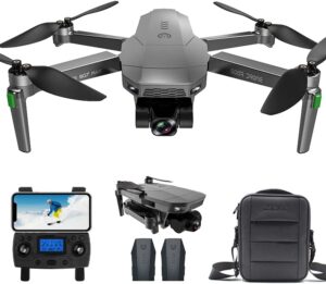 X-Verse ZLL SG907 MAX Drone con Telecamera 4K, Gimbal a 3 Assi, Quadcopter RC con Motore Senza Spazzole, GPS WiFi FPV Trasmissione Droni